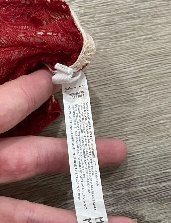Urban outfitters out from under red lace halter bralette - Image 2