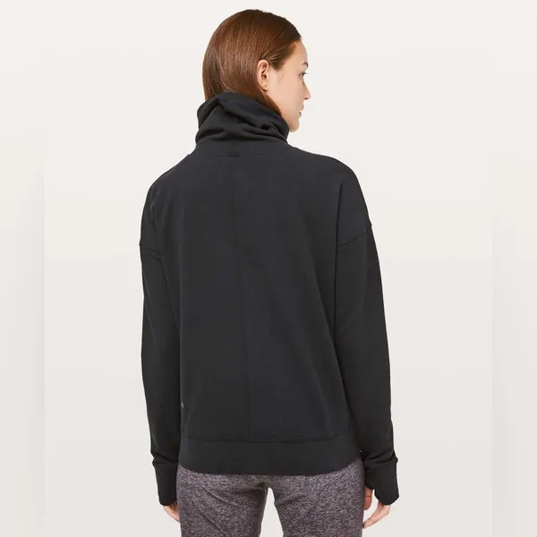 Lululemon Go‎ Forward Pullover in Black size 4 - Image 2
