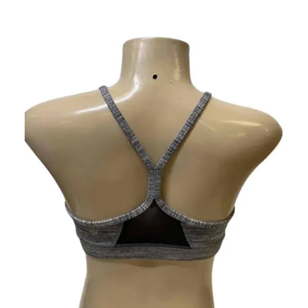 Lululemon Flow Y Sports Bra Grey Size 4 - Image 2