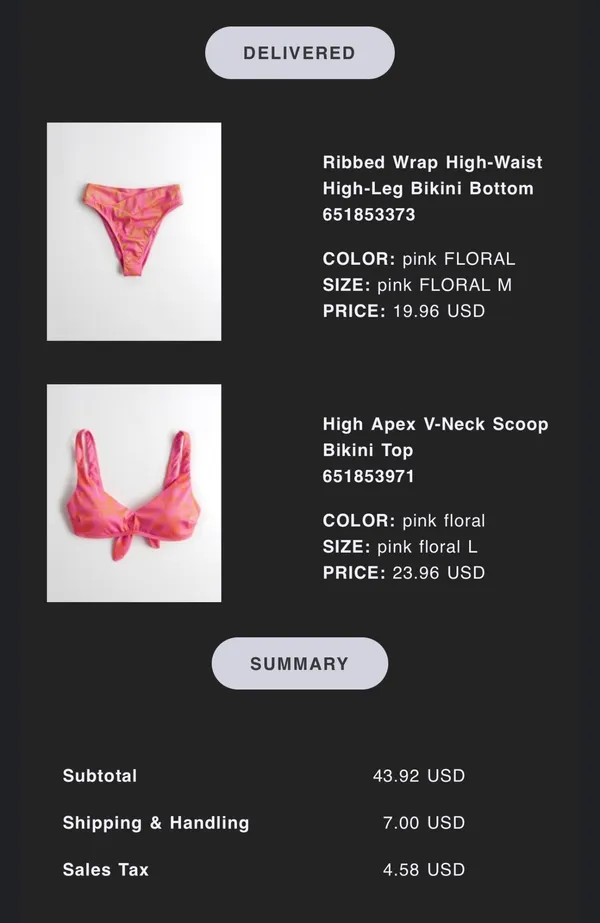 Bikini Set Top And Bottom - Image 3