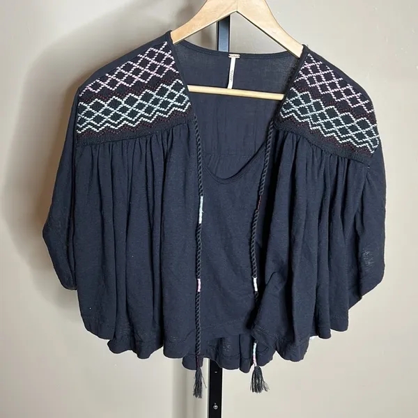 Free People Market T-Shirt Size XS - Image 5
