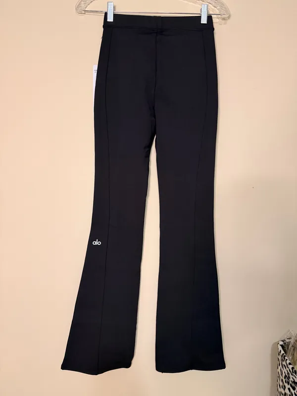 Alo Yoga High-Waisted 7/8 Flare Zip It Leggings - Image 2