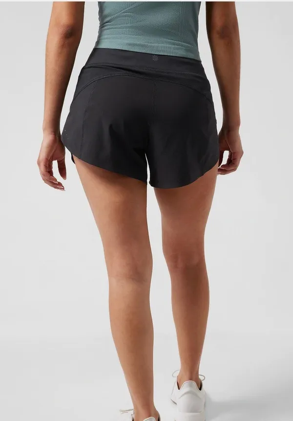 Athleta Run with It 3.5” Black Shorts - Image 5