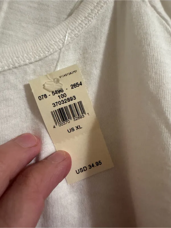 NWT American eagle White Women's Scoop Neck Lightweight Top - Image 2