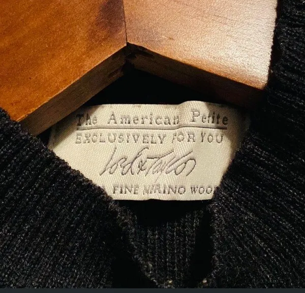 The American Petite by Lord & Taylor Extra fine 100% Merino Wool Black Size S - Image 4
