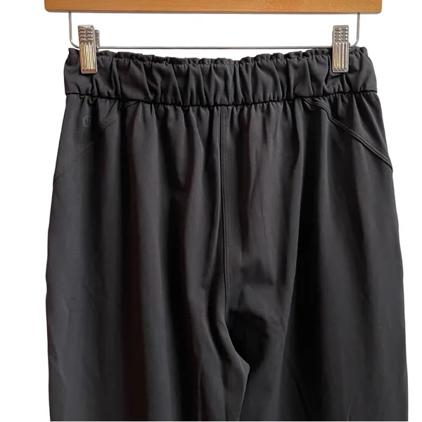 Lululemon Black Joggers‎ Women's Drawstring Waist Athletic High Rise Pants 6 - Image 6