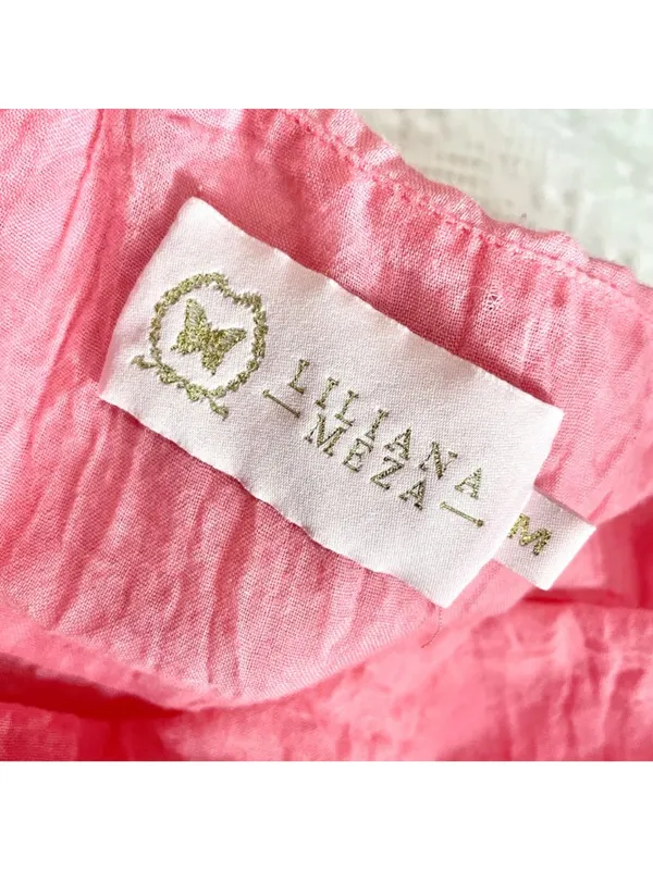 Liliana Meza Mae Skirt Maxi Size M Hot Pink - Image 2
