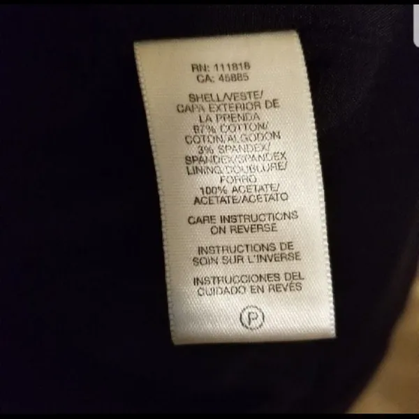Michael Kors Black Trench Coat SZ:L - Image 9