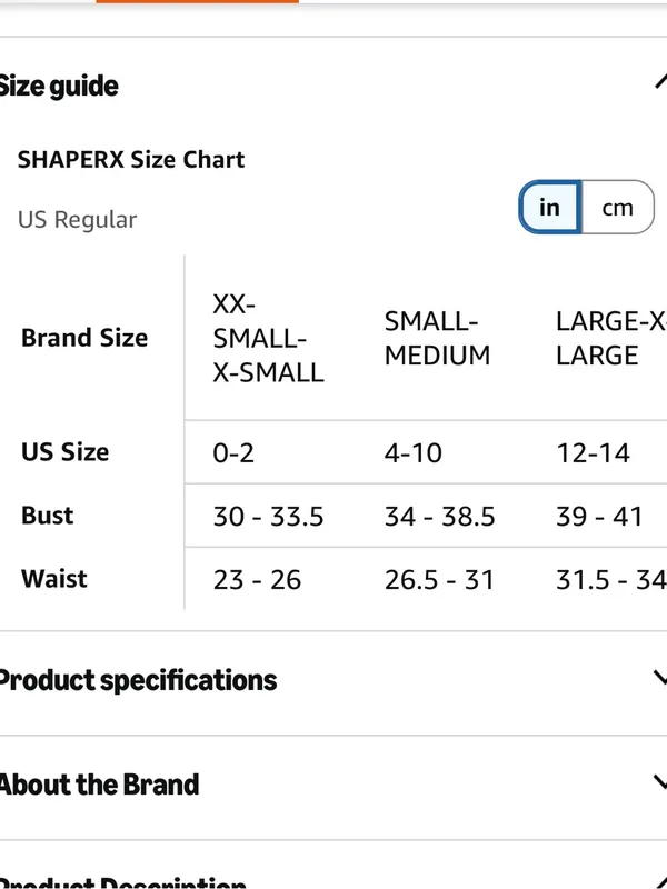 SHAPERX Tummy Control Shapewear Thong Bodysuit Seamless size small-medium - Image 13