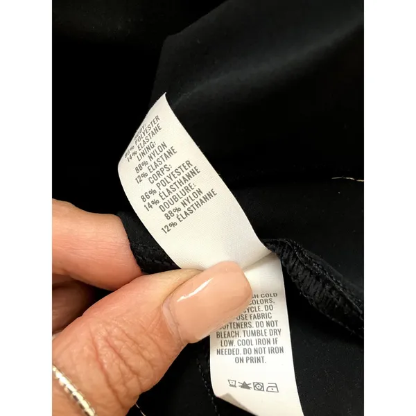 Offline by AERIE Black Mini Dress Built in Shorts Size Medium M ATHLEISURE VACAY - Image 4