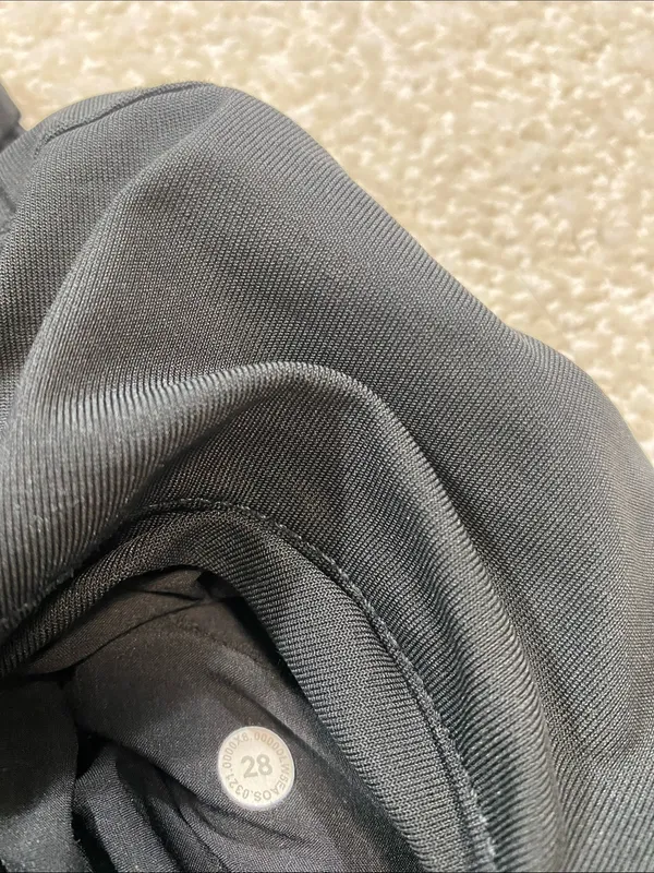 lululemon athletica Black Tailored Jogger Pants Size 28 - Image 11