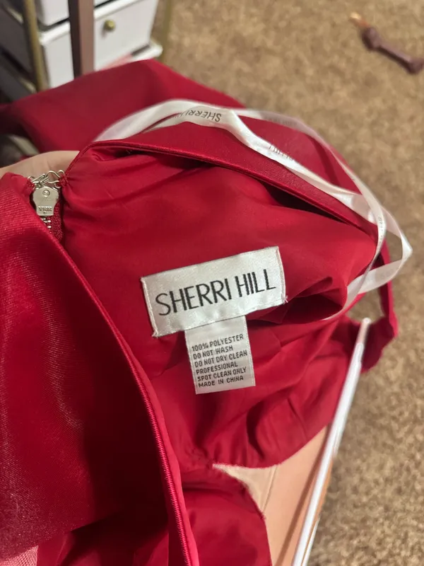 Sherri Hill Red Homecoming Dress - Image 4
