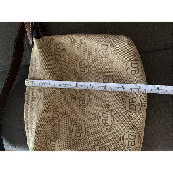 DOONEY & BOURKE Donegal Crest Tan Logo Leather Strap Jacquard vintage - Image 8