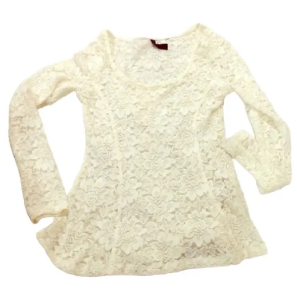 ✨ H&M, Divided White Peplum Top✨ - Image 3