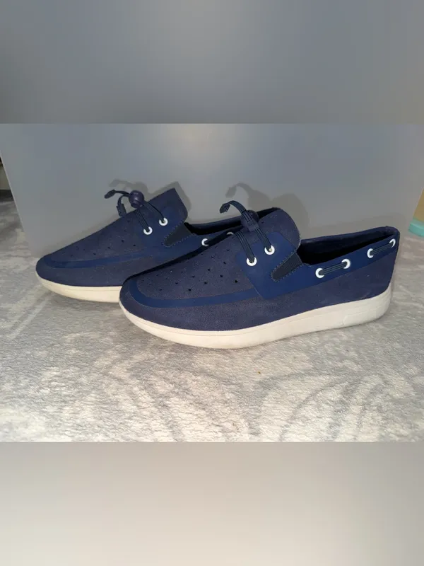 Lands' End Navy Blue Women's Boat Shoes - Image 3
