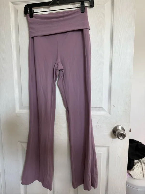 lululemon athletica Fold-Over Flare Groove Leggings - Image 2