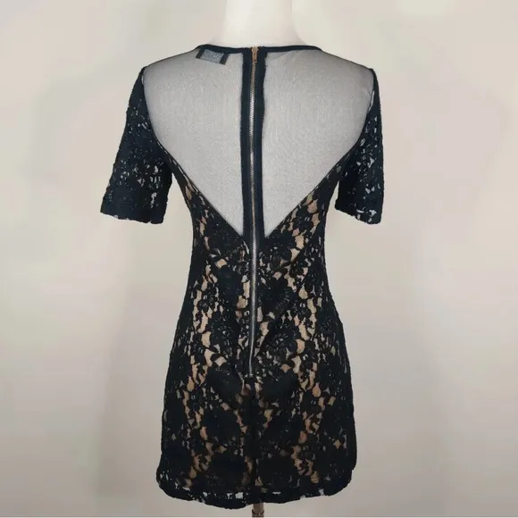 ASTR Cocktail Mini Dress Black Lace Sheer $128-168 MSRP Revolve & Nordstrom - Image 6