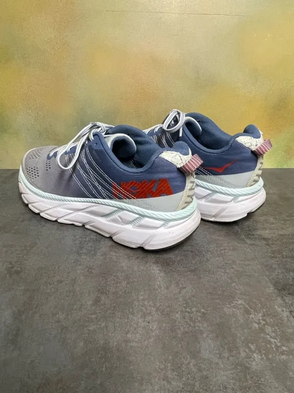 Hoka One One Clifton 6 Women's Blue Running Shoes Size 10.5 - Image 9