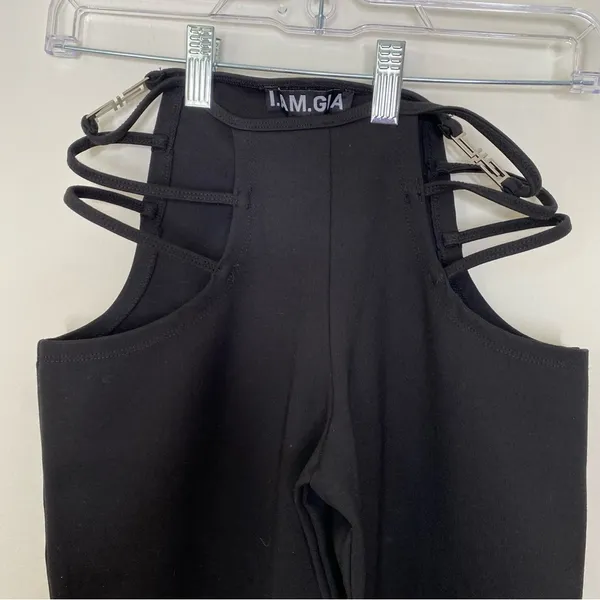 I. Am. Gia 2 Piece Pants Set Black XXS - Image 5