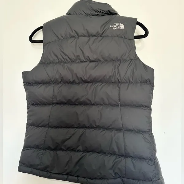 Vintage THE NORTH FACE Nuptse Puffer Vest 700 Fill Goose Down Puffy Sz XS - Image 3