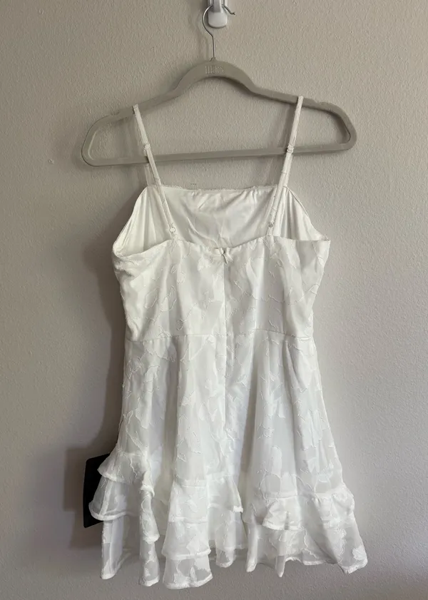 Lulus Days With You White Mini Dress - Image 2