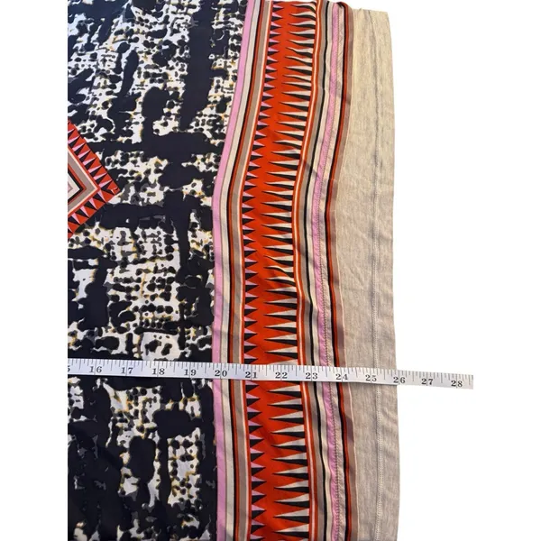 Cabi Boho Southwest Top Medium Silk Mixed Media‎ Kerchief Artsy Bohemian Casual - Image 11