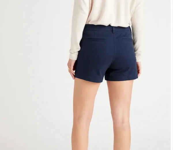 Quince Organic Stretch Cotton Chino Shorts - Image 2