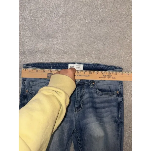 BKE Denim Payton‎ Bootcut Jeans Size 26x31.5 Medium Wash Low Rise Y2K Stretching - Image 7