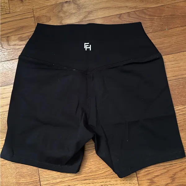 First Health Black Women's athletic shorts - Image 2