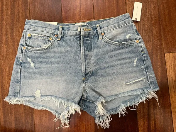 AGOLDE Parker Shorts In Swapmeet NEW WITH TAGS - Image 5