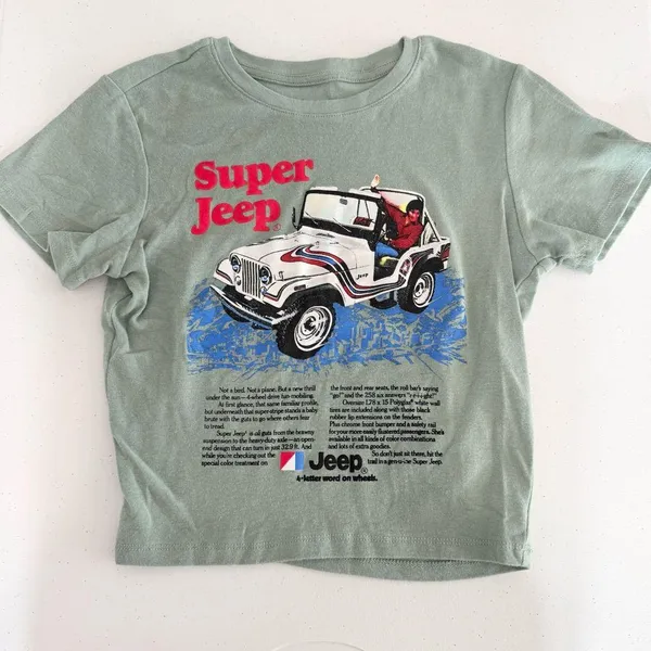 PAC SUN Super Jeep Baby T-Shirt MEDIUM - Image 3