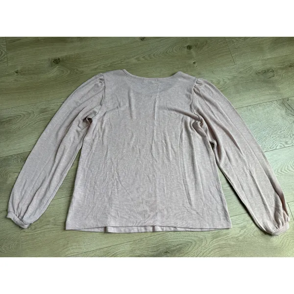 EUC Michael Stars Gianna Top Blouson-Sleeve Puffed Sleeves Besso Pink USA size M - Image 2