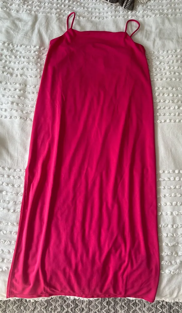 H&M Pink Midi Dress - Image 2