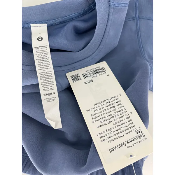 Lululemon Softstreme Gathered Tee in‎ Blue - Image 7
