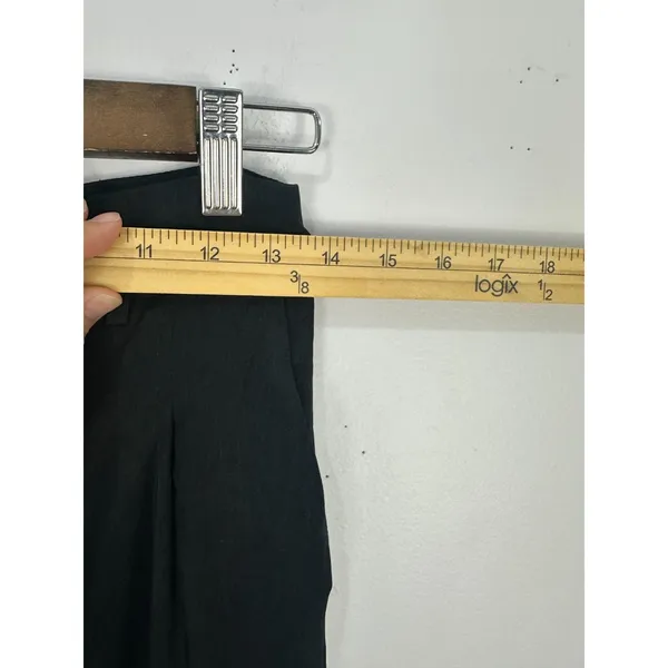 Princess Polly Kacey‎ Wide Leg Black Dress Pants Trouser Pleated Size 6 Nwt - Image 3