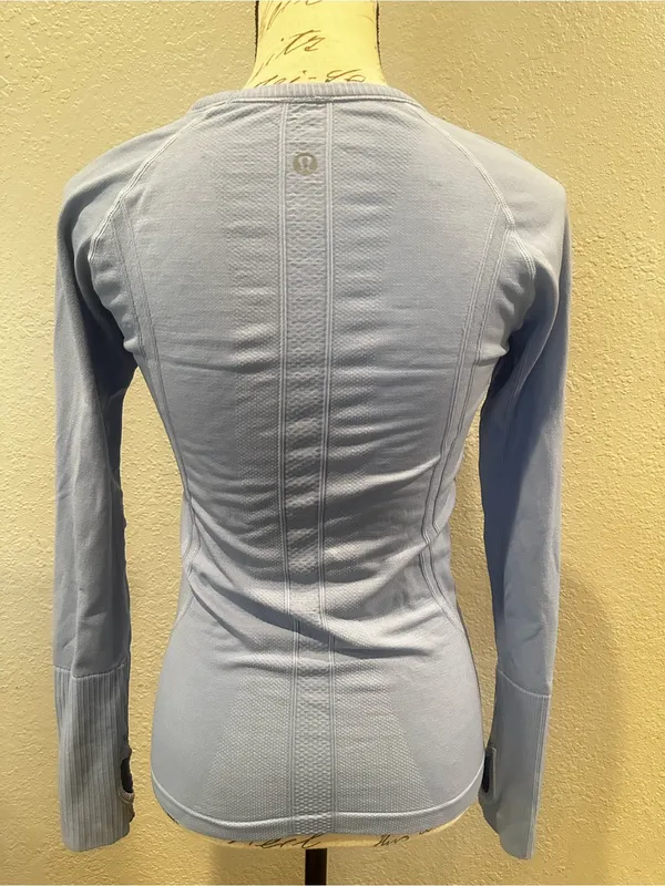 Lululemon Run: Swiftly Tech Long Sleeve Lavender Dusk size 4 new without tags 🍋 - Image 7
