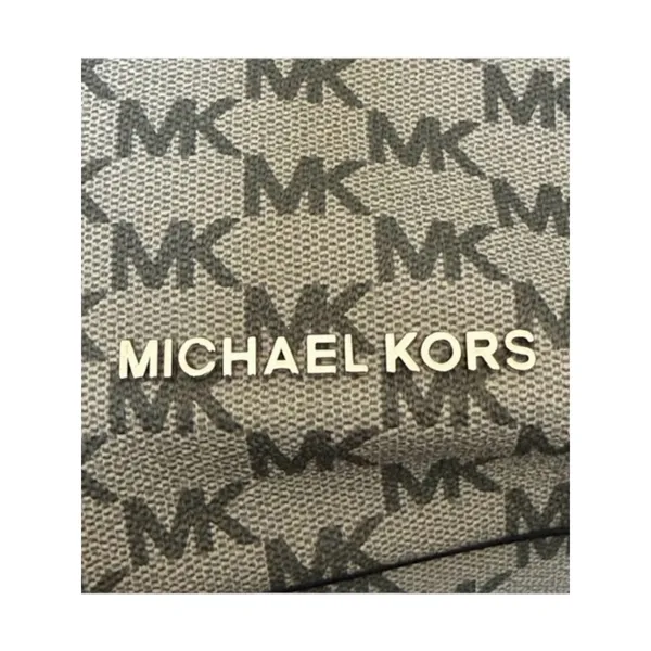 Michael Kors Jet Set Large Convertible Shoulder Crossbody MK Signature Black - Image 3