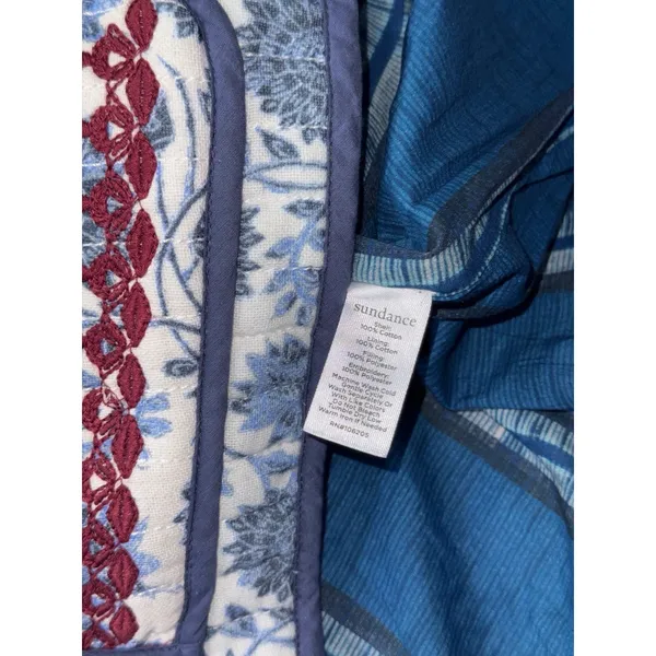 Sundance Women's Catalog Jubileo Utility Jacket Embroidered Quilted Size Large - Image 5