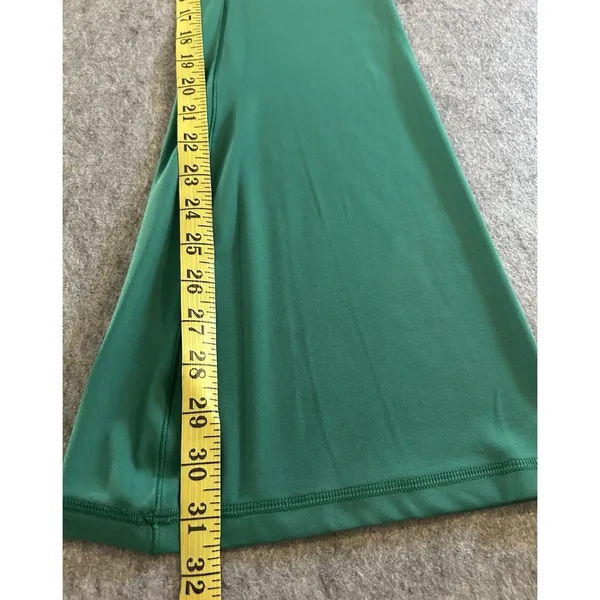 Offline by Aerie Real Me Kelly Green Flare Legging Pant High Rise Cross Front S - Image 5
