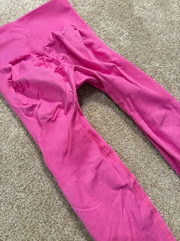 Lazuli Label Scrunch Sculpt Leggings Pink Size XS - Image 2