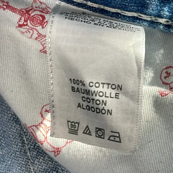 True Religion Straight Leg Big T Jeans - Image 8