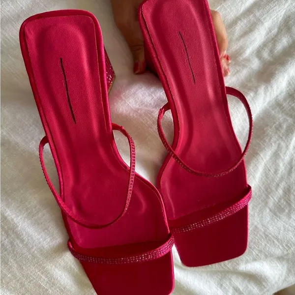 Billini Hot Pink Pink Block Sandal Heel - Image 8