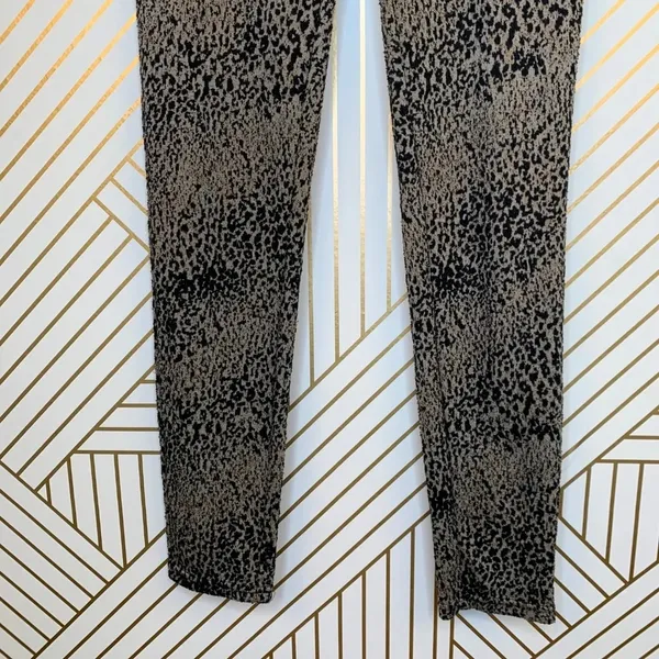 Free People Knit Leggings in Leopard Print‎ Combo - Image 6