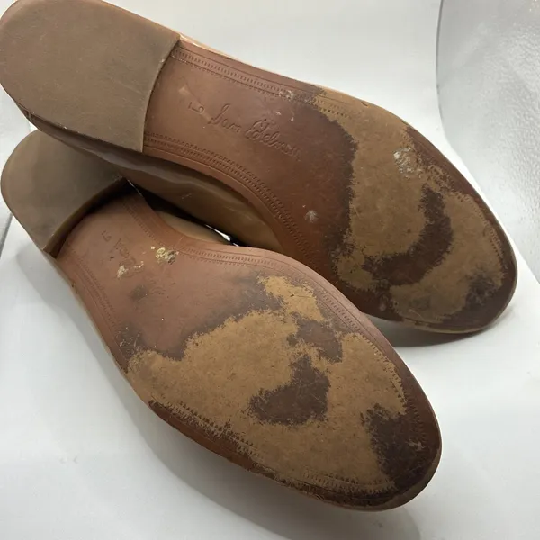 Sam Edelman Women’s Lior Loafers Tan Rosa Blush Patent Leather Size 9 - Image 8