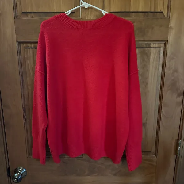 Red 'Merry' Christmas Sweater! Women’s size medium! - Image 4