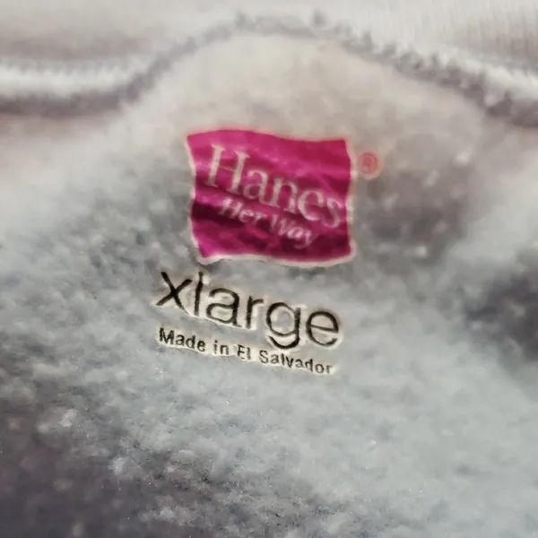 Hanes Sky Blue Crewneck Sweater - Image 2