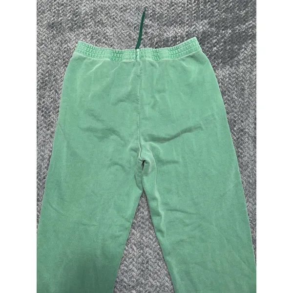Outdoor Voices Womens Cotton Terry Jogger Sweatpants Green Pull On Size Medium - Image 7