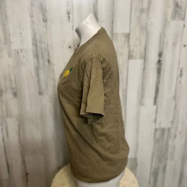 Pineapple Tshirt Green Size M - Image 2
