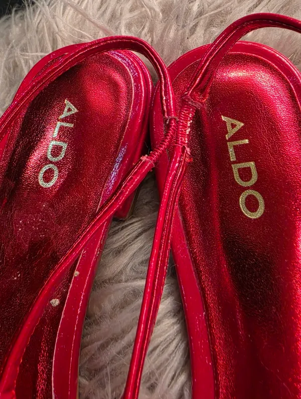 Aldo Red Flats - Image 4