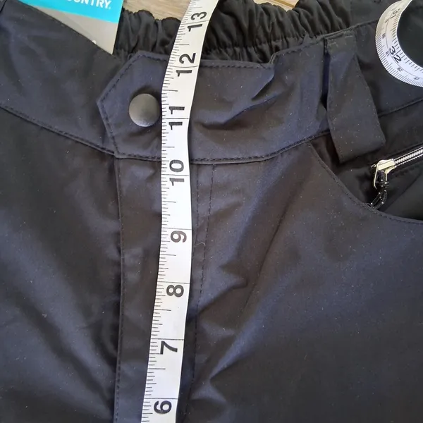 NEW Free Country Women's Insulated Ski Pants Black size Large NWT Snow Pants - Image 10